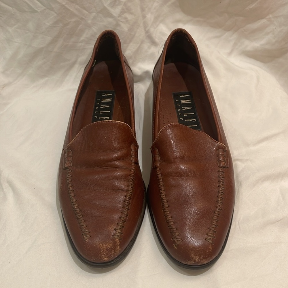 Amalfi Leather Loafers - Picture 2 of 5